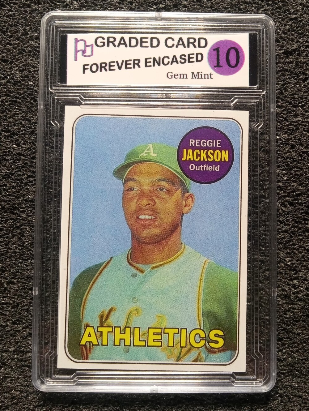 Reggie Jackson Oakland A's HOF Baseball Rookie Cats